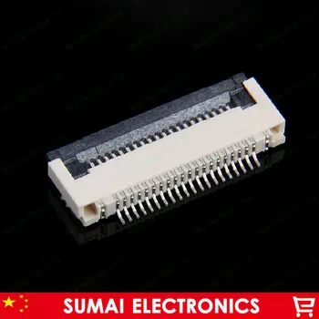 

20 Pin Flip-open type FPC FFC connector cable socket 20Pin 0.5mm connector for LCD screen interface of DVD/GPS/MP3 ect.ROHS