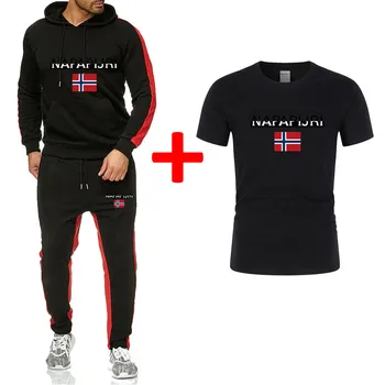 

New hoodie, men's cotton sweatshirt, chunxin print sportswear, slim jumper, hoodie, hip hop three-piece suit