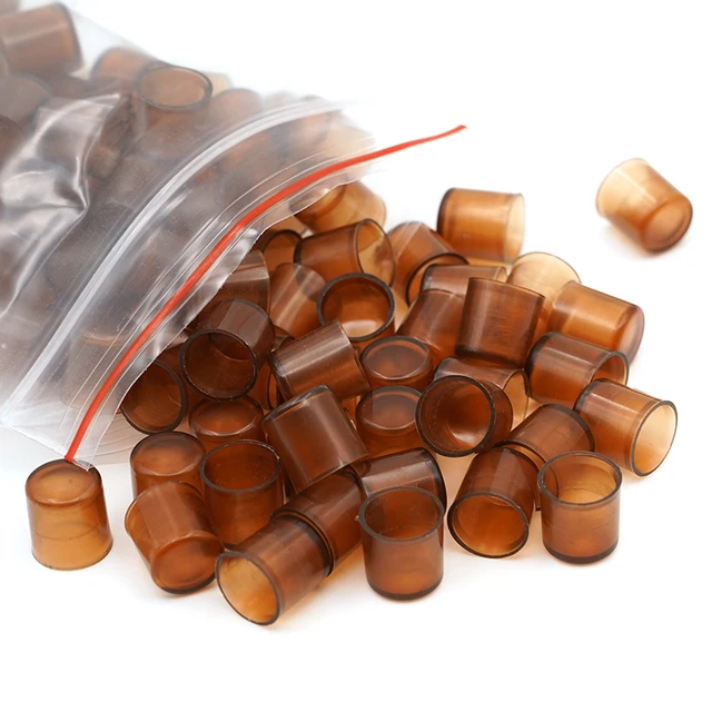 1000 Db/Táska Méh Szerszámok Király Cellák Barna Ketrec Méhészet Műanyag Tenyésztő Queen Csésze Hátsó Tenyésztési Apicultura Kellékek - Image 4