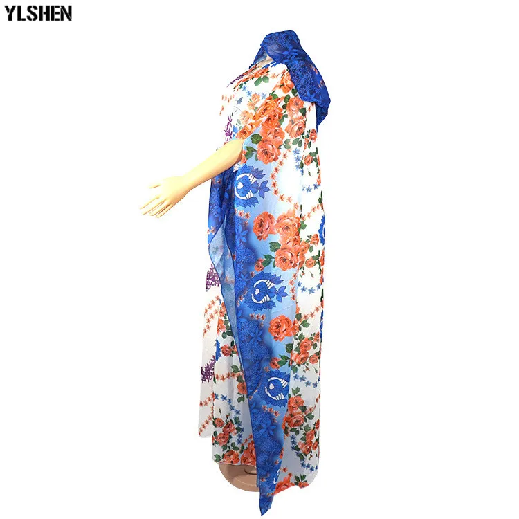 African Dresses for Women 2019 New African Clothes Dashiki Hooded Ankara Dresses Bazin White Print Traditional Two Piece Set African Long Dress Wear for Lady Hight Quality Fashion Basin Riche Robe Africaine Femme 2019 05