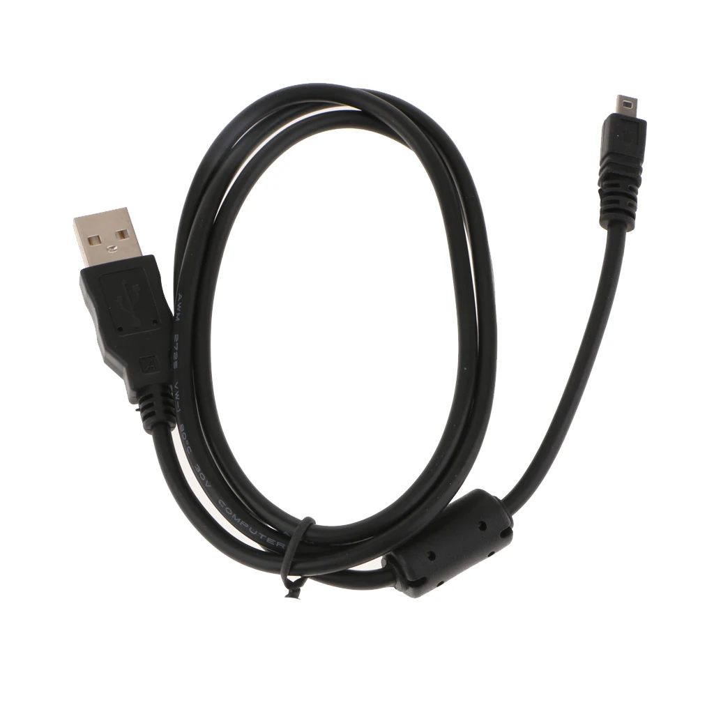 USB Cable 8P Data Cord Charging Lead Wire for Canon Nikon Sony Pentax Olympus Fujifilm Panasonic Konica Minolta Digital Camera