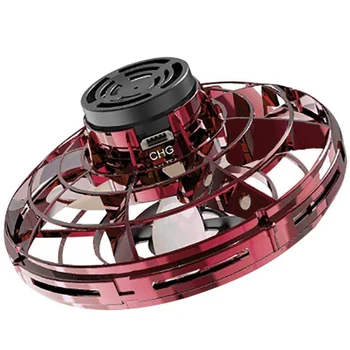 

Boy Flynova Athletic Antistress Hand Mini Flying Toy Gyro Rotator Drone UFO Led Fidget Finger Spinner Rotary Child Christma Gift