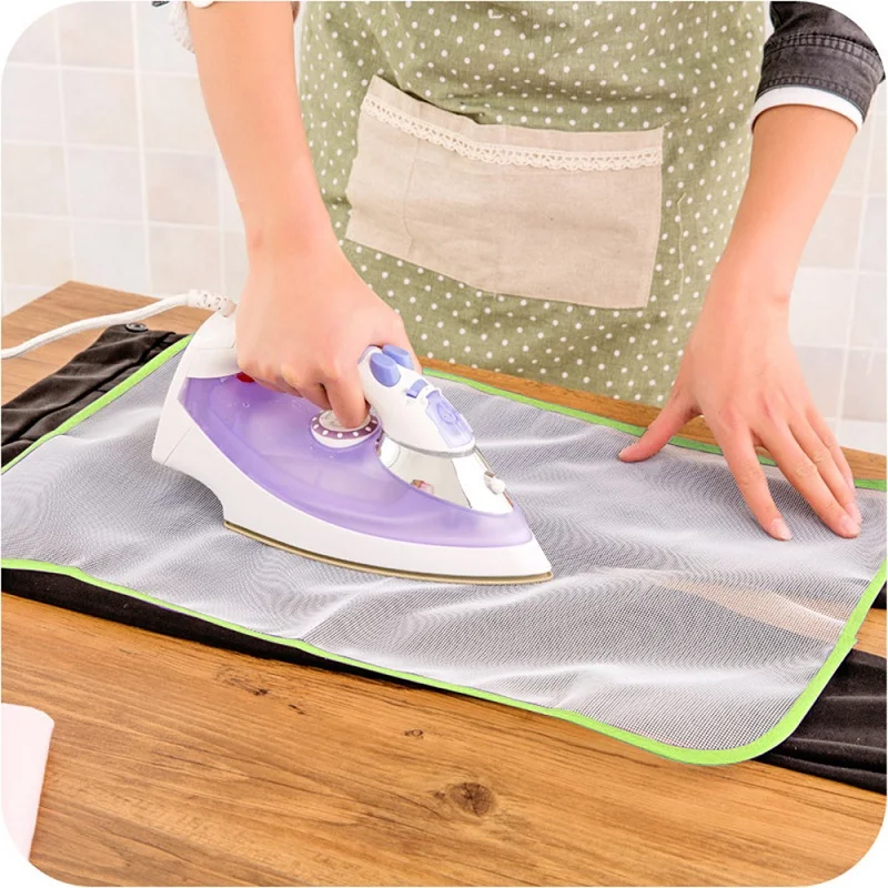 

40x90cm High Temperature Ironing Cloth Ironing Pad Cover Household Protective Insulation Against Pressing Pad Boards Mesh Cloth