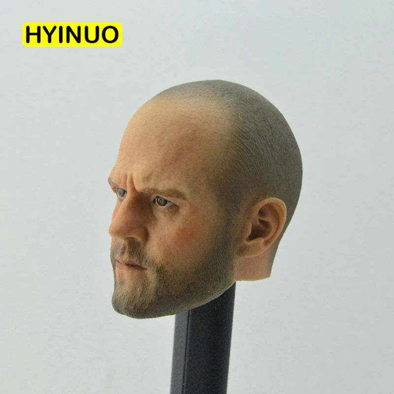 

Custom 1/6 Scale Fast F8 Dekat Shaw Jason Statham Middle age Version Head Sulpture Sculpt Headplay for 12" Action FigureBody