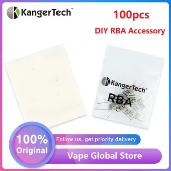 

Original 100pcs Kangertech Subtank Mini RBA Coil Set 0.5ohm Heating Coil & Organic Cotton DIY E-cigarette Vaping Accessories