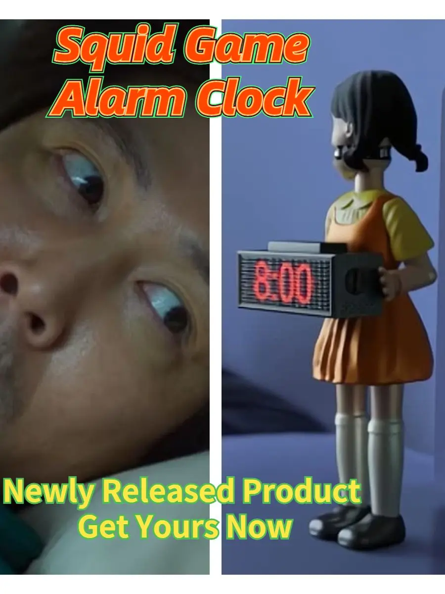 Игра В Кальмара Будильник Купить