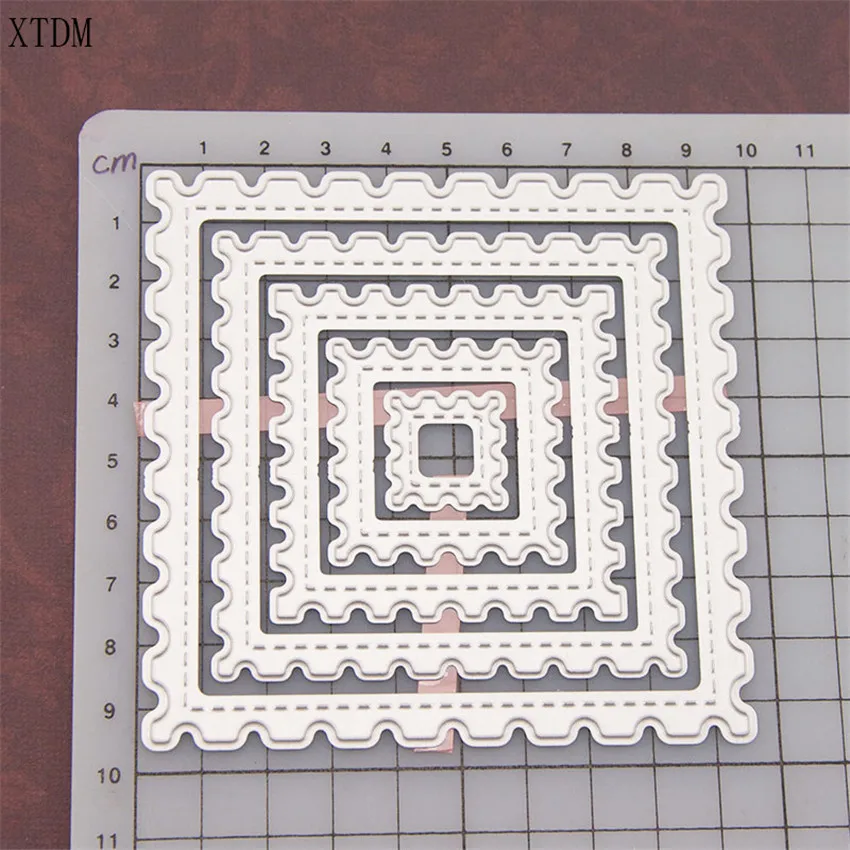 

Cutting dies square set metal crafts paper die-cutting /DIY embossing, Christmas and New Year
