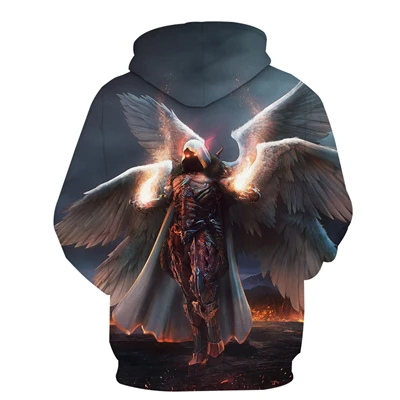 Модная Осенняя мужская 3D Толстовка Diablo 3 RPG с рисунком игры, толстовка унисекс, кофта для бега, повседневная одежда, большие размеры