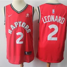 Высококачественная Мужская футболка Kawhi Leonard red