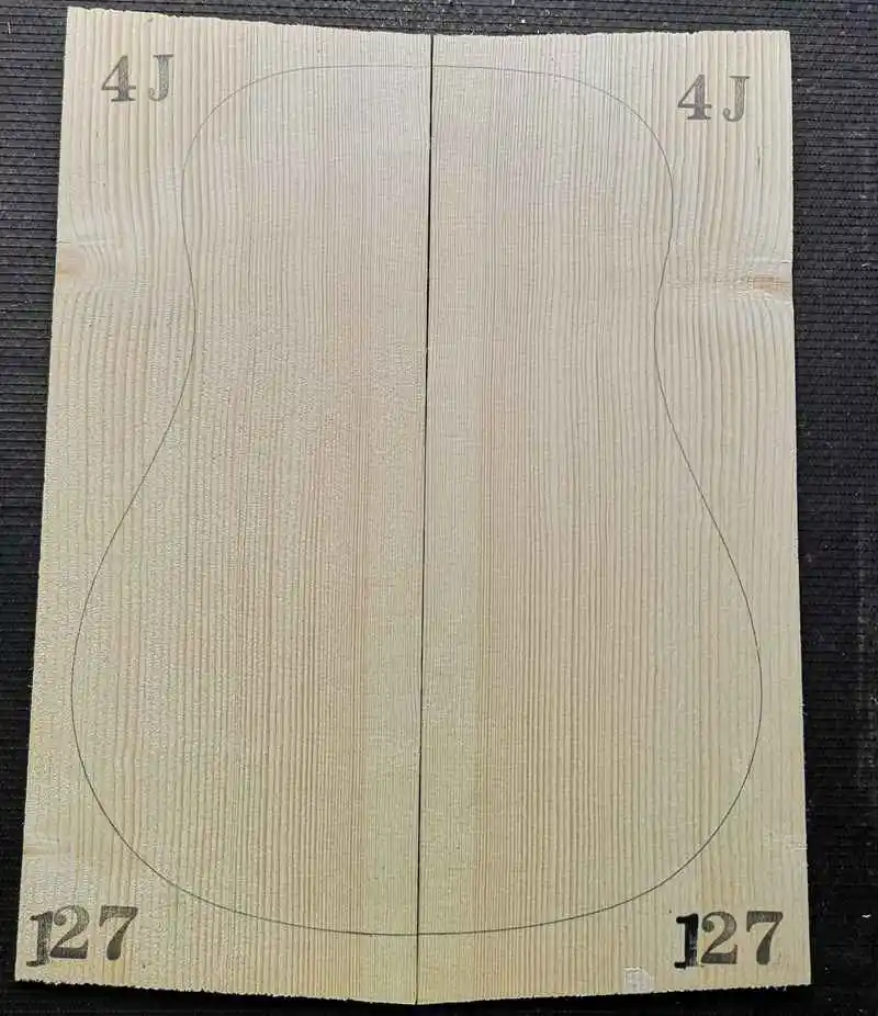 4# класс Picea Abies Alps ель гитара из твердой древесины топ 41 дюймов DIY деревянная гитарная панель ручной работы материал для изготовления гитар 4,5*215*5