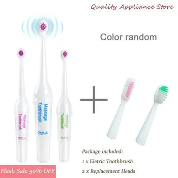 

Children's electric toothbrush whitening mouthguard replaceable electric toothbrush head 3pcs household sonic toothbrush Child