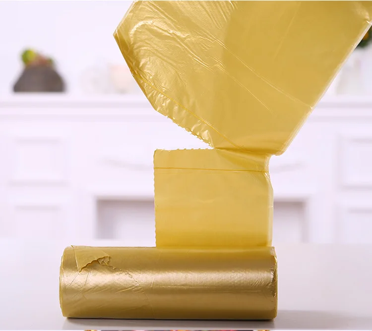 8-объем Okiss подарочная упаковка большой Размеры металлоценовых Jumbo Кухня бытовой ручной жилет Стиль мешок для мусора