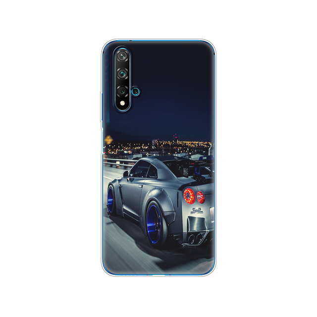 For Huawei Nova 5T Case Soft TPU Back Silicon Phone Cover For Nova5T 5 T YAL-L21 6.26'' Fundas Coque Bumper Skin shockproof