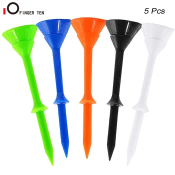 

5 Pcs Upgrade Unbreakable Big Cup 83mm Golf Tees Plastic Reduce Friction Bulk Reusable for Men Women