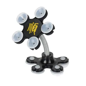 

Phone Holder Car Double Sided Suction Cup Adjustable 360 Degree Rotation Vehicle Mount Holder Stands Universal For Xiaomi Iphone