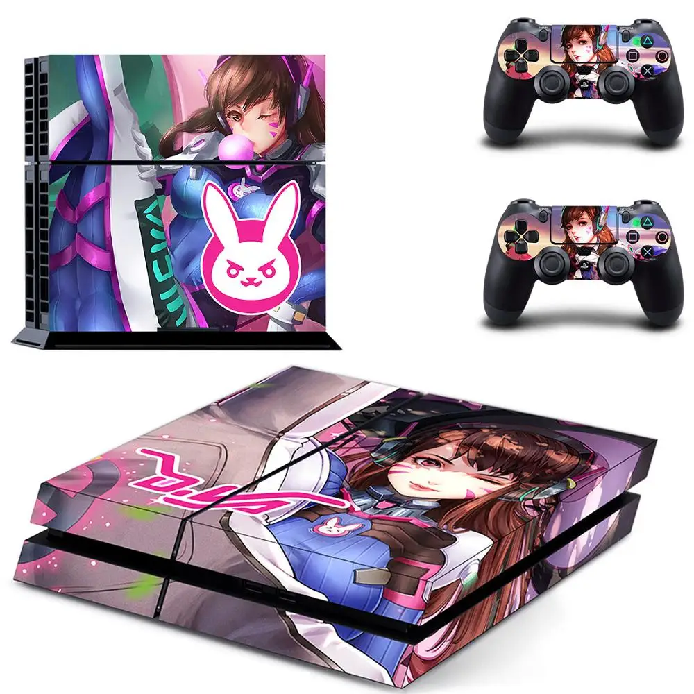 Стикер s над часами: D. Va наклейка для PS4 PS 4 стикер Play station наклейки Pegatinas консоли