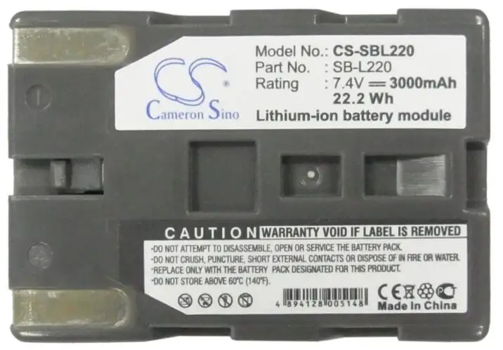 Cameron sino 3000mah аккумулятор для LEAF AFi-II 7 Aptus 22 Aptus 65 Aptus 75 Aptus-II 10 Aptus-II 10R Aptus-II 12 Aptus-II 5
