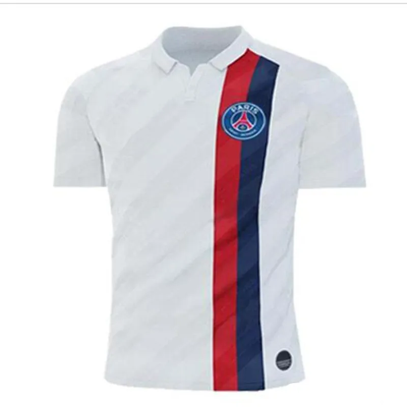 Футбольные Футболки для взрослых psg MBAPPE NEYMAR JR CAVANI VERRATTI KIMPEMBE DANI ALVES RABIOT DI MARIA 19/20 psg - Цвет: shirt11