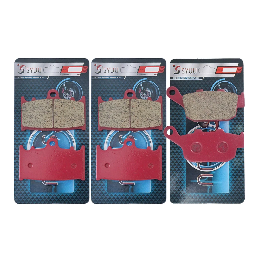 Motorcycle Ceramic Front Rear Brake Pads For Suzuki Sv 650 Sv650 Abs