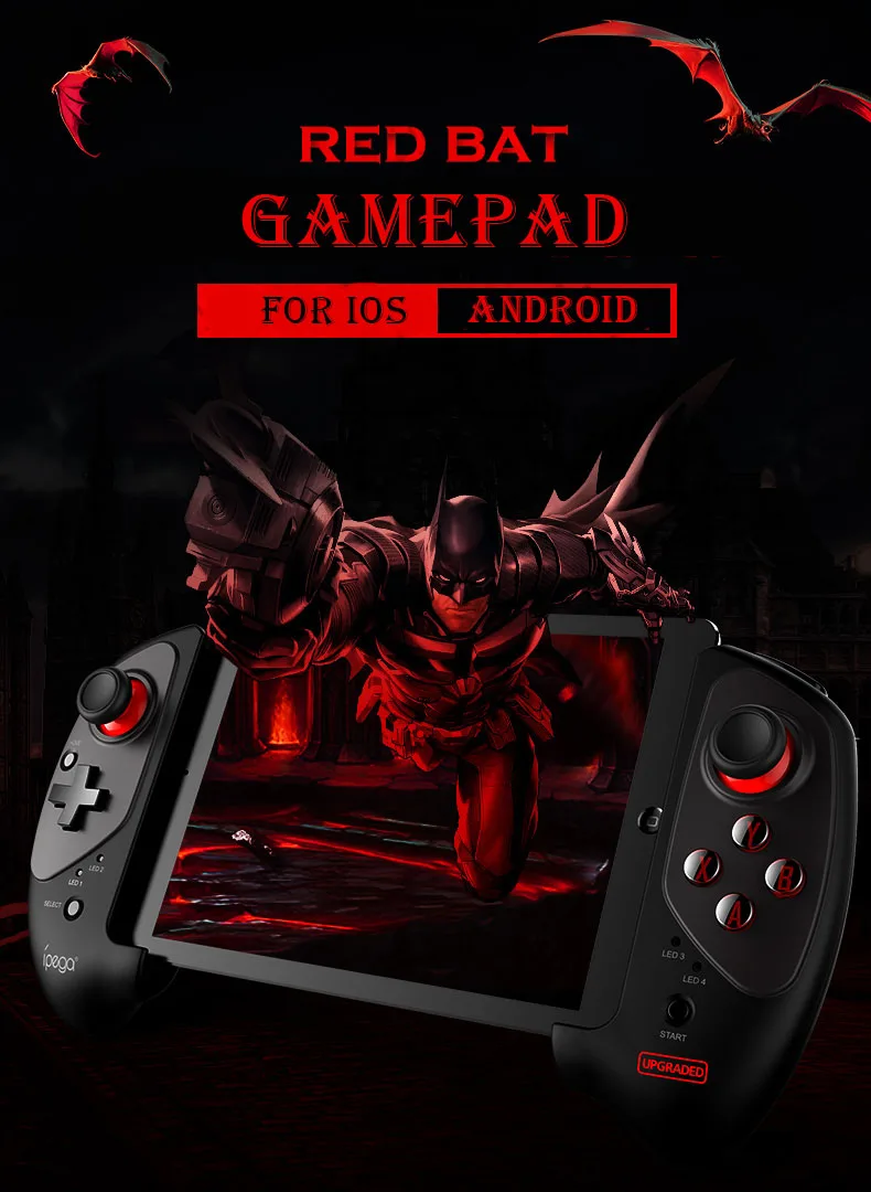 Ipega pg9083 bluetooth gamepad controller wireless joystick triggers gamepad android ios