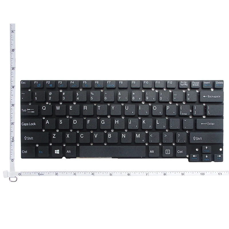 Teclado Portátil para Sony Vaio ru Eua Inglês Svt131 A11v Svt1312l1rs Svt13114gxs Svt13116fxs Svt13118fxs Svt13 Svt141 Laptop - Imagem 2