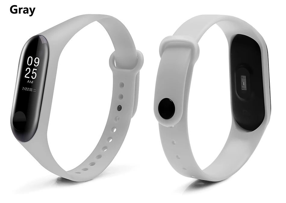 Браслет для mi Band 3 4 спортивный ремешок часы силиконовый ремешок Замена для xiaomi mi band 3 4 браслет mi band 4 3 ремешок