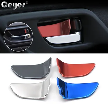

4pcs For Subaru Xv Impreza STI 2015 2016 2017 Forester Outback Legacy 2018 Car interior Door Handle Bowl Cover Patch Sticker