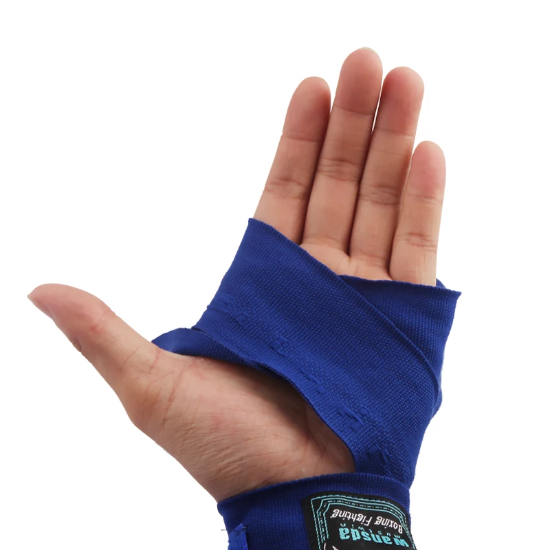 2 rouleaux 3M coton bandage de boxe pansement Sanda Muay Thai Taekwondo gants 