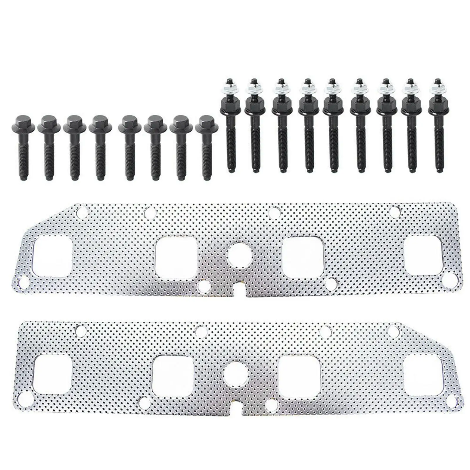 Exhaust Manifold Gaskets Set with Bolts Studs Nuts 6507746AA 53032098AD