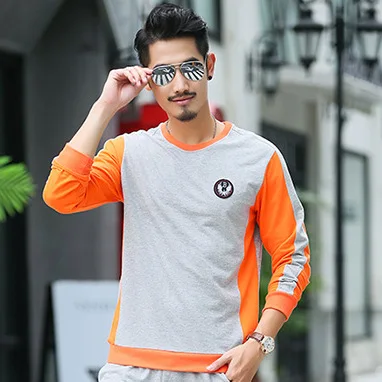 orange sweatshirt Одинаковые комплекты для семьи; свитшот и штаны; Семейный комплект для мамы, дочки, папы и сына; Спортивный комплект; сезон осень-зима; одинаковые комплекты для семьи - Цвет: orange sweatshirt