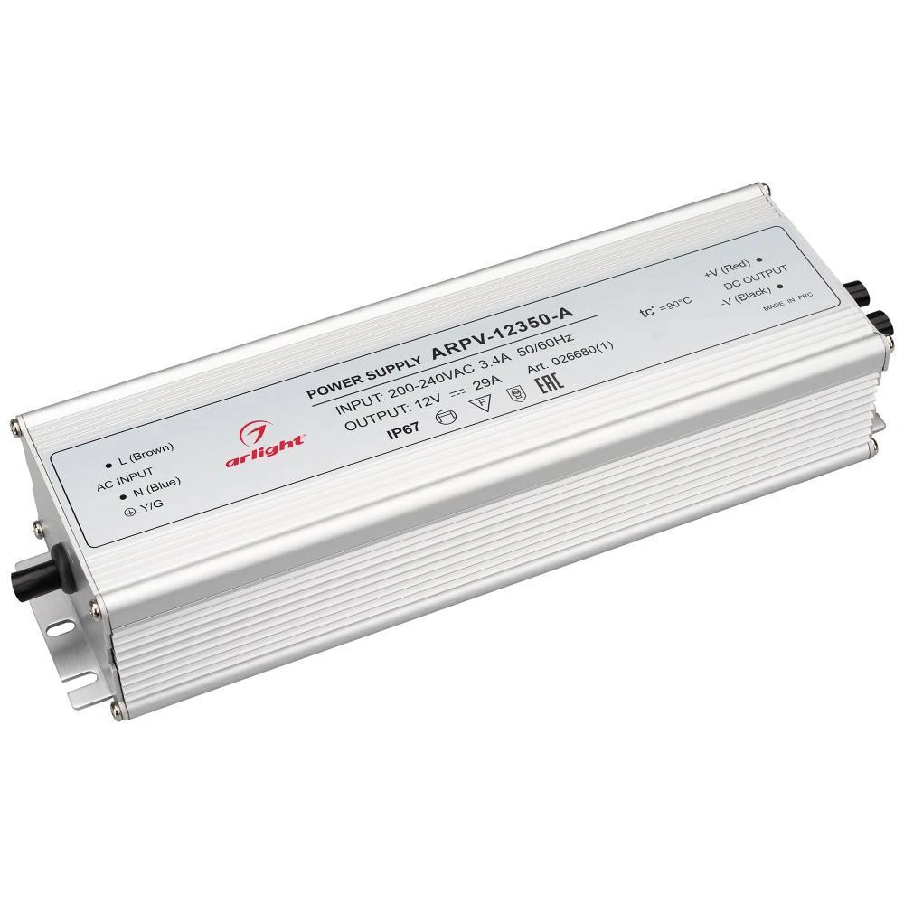Блок питания Arlight ARPV-12350-A 12V 350W IP67 29A 026680(1) | Электроника