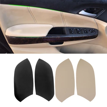 

For Honda Accord 8th Gen 2008 2009 2010 2011 2012 Sedan Microfiber Leather Car Door Handle Armrest Panel Cover Interior Trim