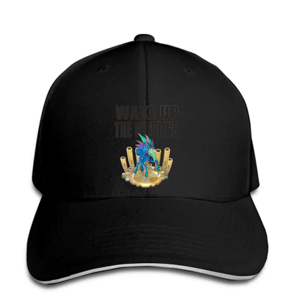 Моя пение монстров Wake Up Wublins Poewk бейсбольная кепка новейшая Бейсболка snapback Кепка пиковая