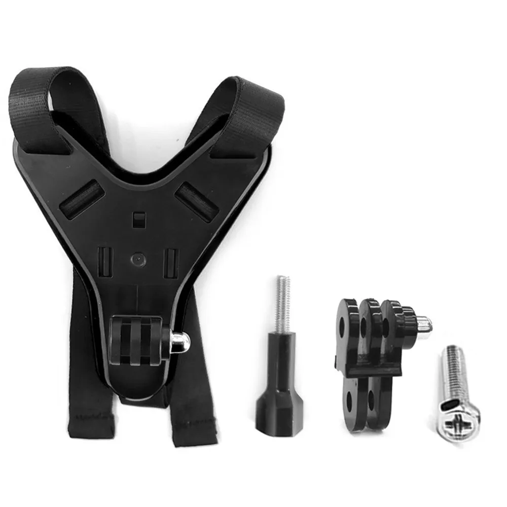 

Full Face Helmet Chin Mount Holder for GoPro Hero 6 5 SJCAM Motorcycle Helmet Chin Stand Camera Accessories for Go Pro Hero 5