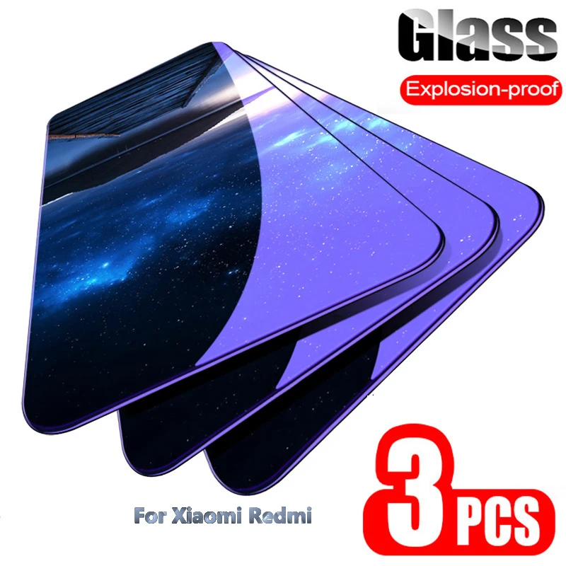 

3Pcs Screen Protector for Xiaomi Redmi 4X Note 7 7S 6 Pro 7A 6A Xiomi Safety Protective Tempered Glass for Xiaomi Redmi K20 Pro