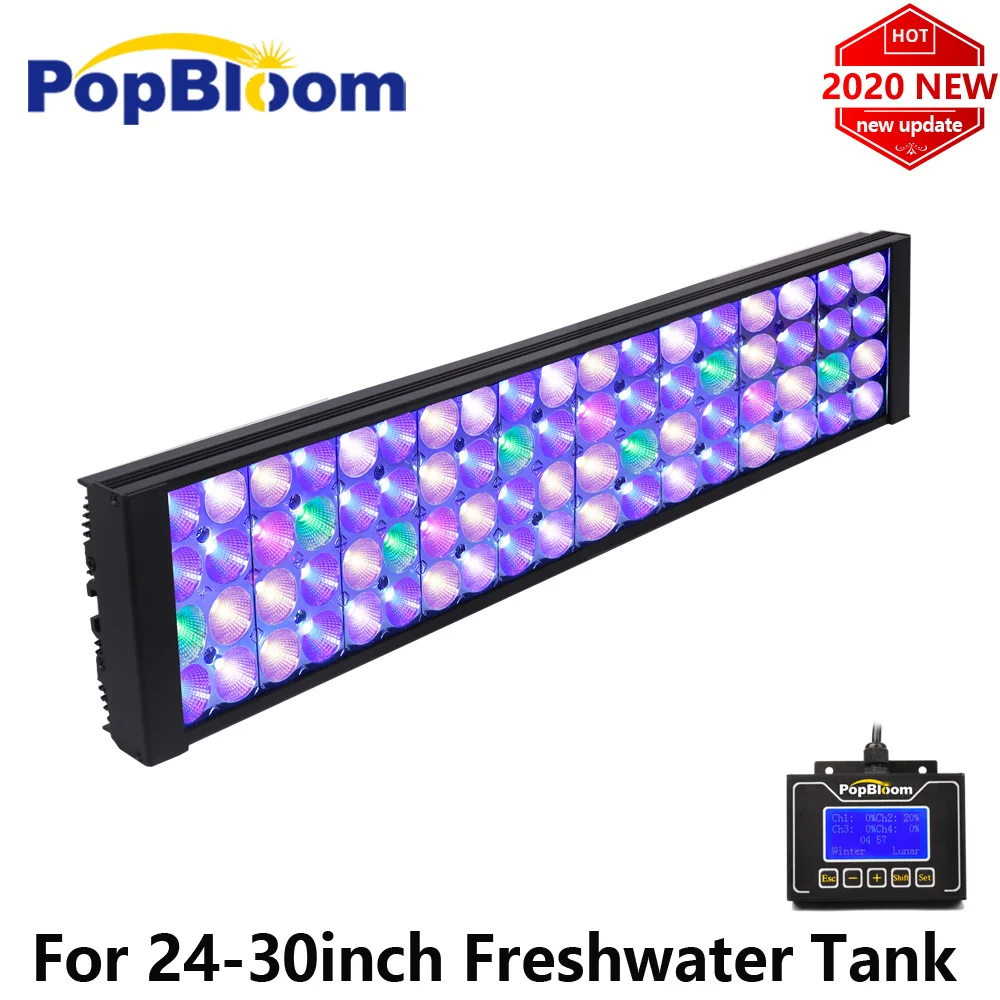 

PopBloom led freshwater aquarium light lamp for fishbowl aquarium led lighting shine sunsun dimmable programmable FI4BP1