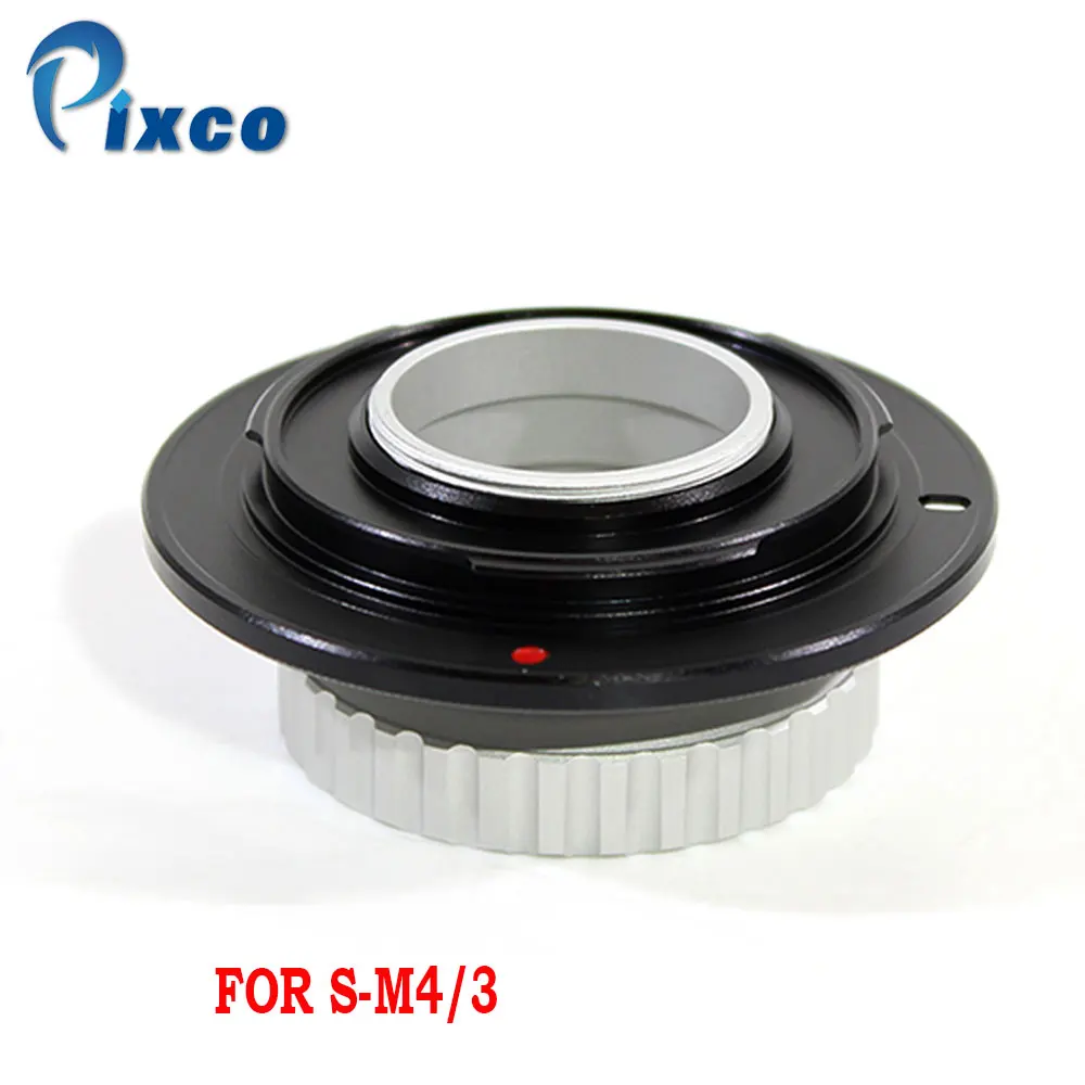 Pixco S-M4/3 объектив адаптер Костюм для S Крепление объектива к C крепление камеры+ C крепление пленочная линза для микро четырех третей 4/3 камеры