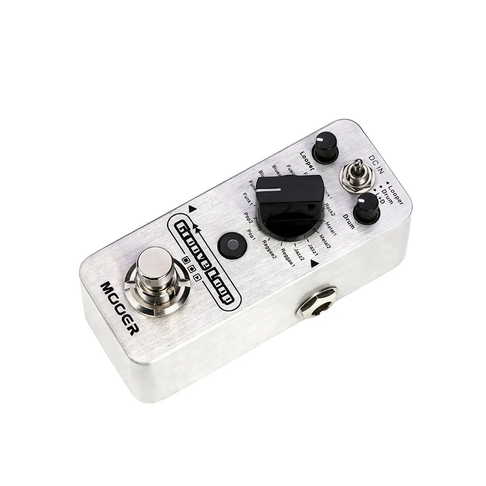 MOOER Groove Loop педали для гитары барабанная машина педаль пилота 3 режима макс. 20 мин