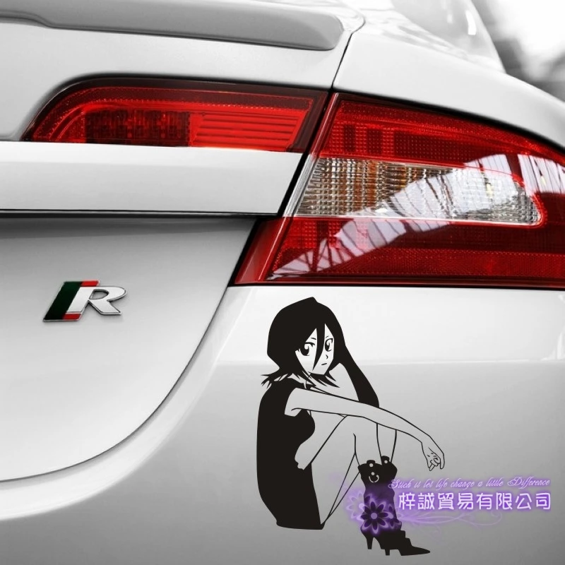 Kuchiki Rukia BLEACH Наклейка на стену виниловая наклейка s Декор для дома декоративное