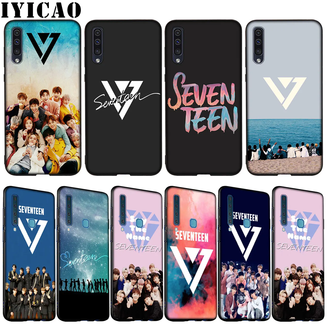 Seventeen 17 Kpop Band Soft Silicone Case for Samsung Galaxy A70 A60 A50 A40 A30 A20 A10 M10 M20 M30 M40 A20E Cover |