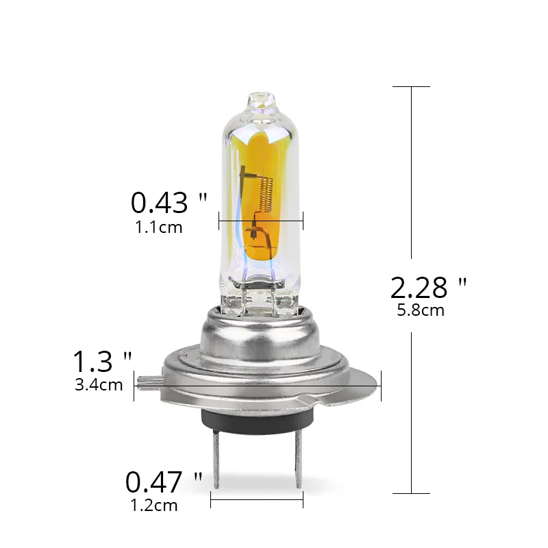 Halogen Headlight Bulb H7 55w Super-white pas cher - Big Twin City