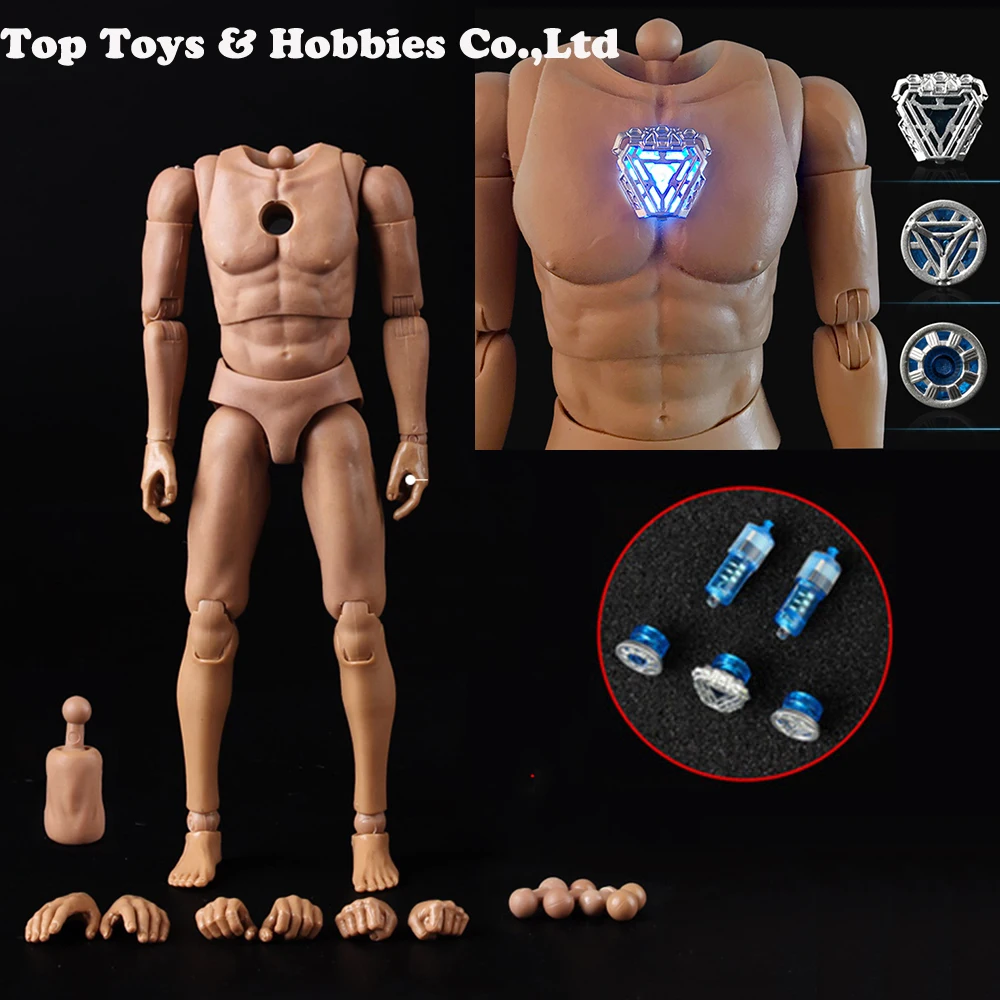 IN stock 1/6 Scale Male Body model ST020 body with Nano reactor /AT027/AT020 Durable Muscular figure | Игрушки и хобби