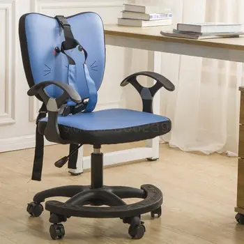 

Student Chair Household Corrected Sitting Posture Writing Chair Studio Computer Stand Can Lift And Lift Children's Learning Seat