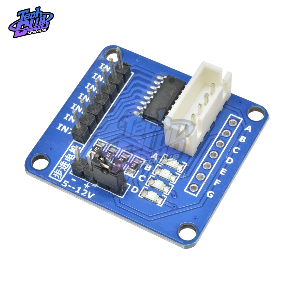 High-Power ULN2003 Stepper Motor Driver Board Test Module for Arduino AVR SMD