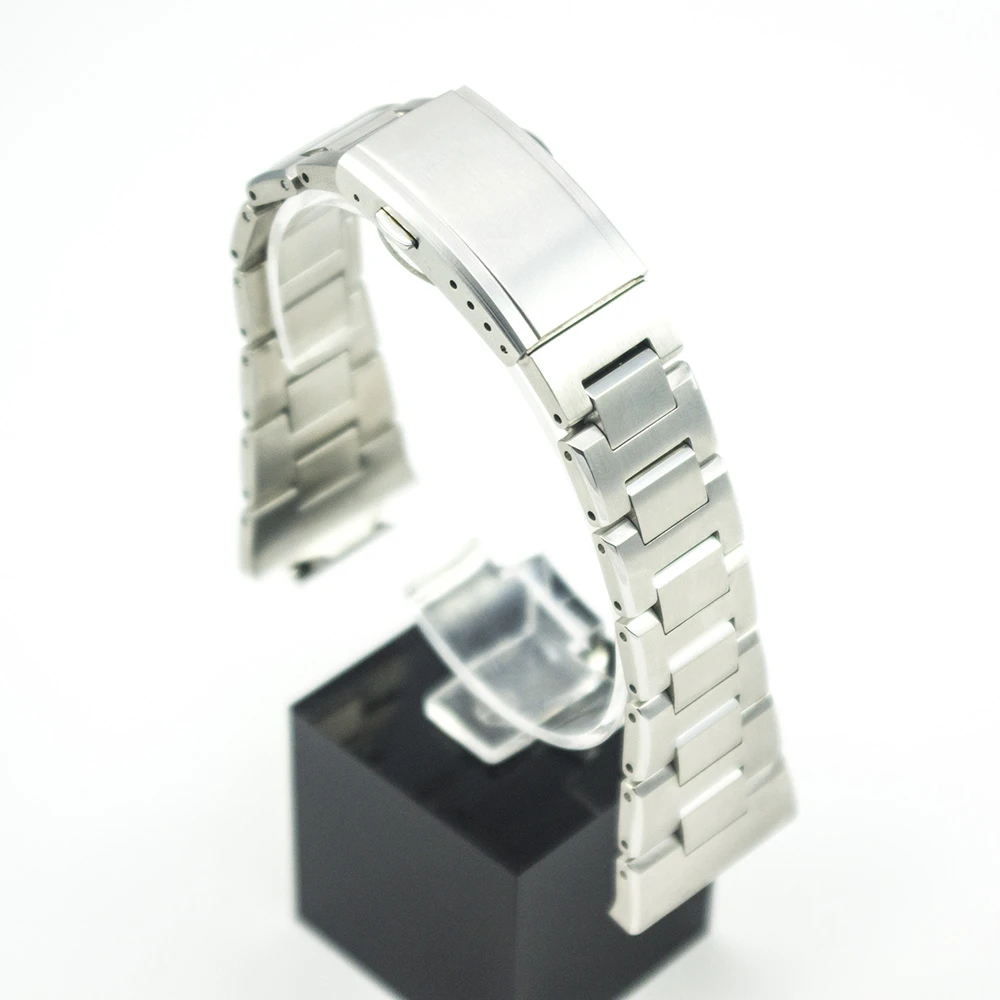 Silver Strap GA/GD100/110/120 Серебряный набор часы модификации ремешок ободок/чехол металлический 316L Нержавеющая сталь ремень - Цвет ремешка: Silver Strap