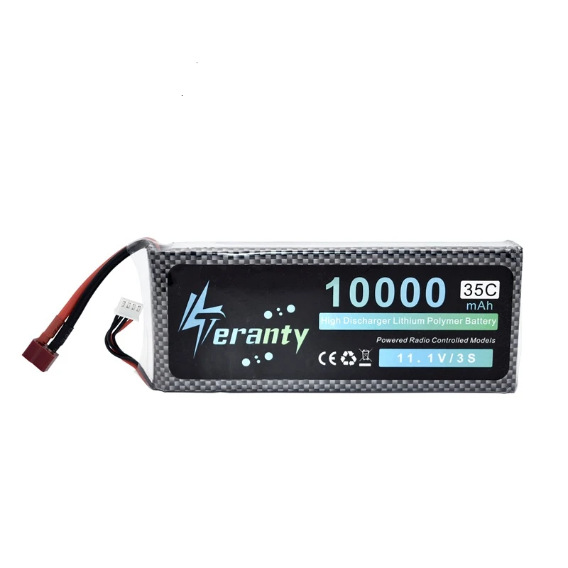 Высокоразрядная батарея 3s 11,1 v 10000mAh Lipo для радиоуправляемого дрона вертолета автомобиля лодки квадрокоптера запасные части 35C 11,1 v литиевая батарея