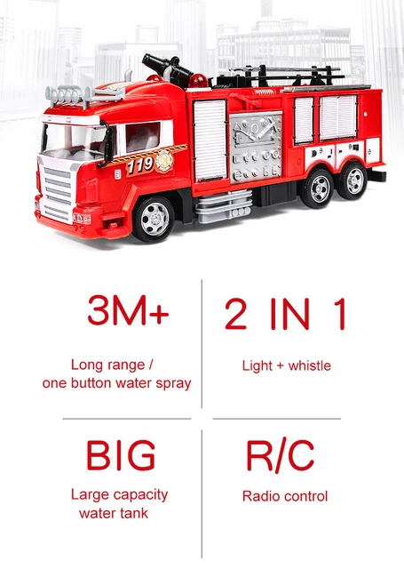 Acheter RC Fire Truck with Water Spray