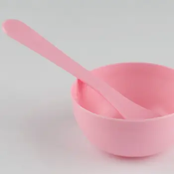 

100Pcs/Pack Plastic Cosmetic Spatula Scoop Makeup Mask Mud Mixing Spoon Applicator Candy Color DIY Facial Cream Tool Skin Care