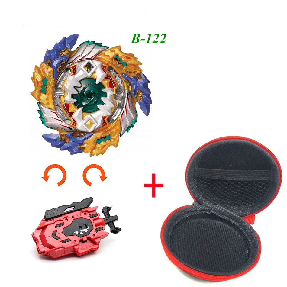 TAKARA TOMY Beyblade Burst B-144 B-139 B-133 B-131 игрушки с пусковым устройством металлическое лезвие Fusion Бог Прядильный механизм лезвия - Цвет: B122launcher