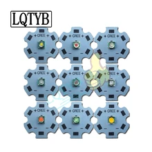 10 pcs high power 3W LED CREE 3535 XPE lamp beads white red green blue yellow purple infrared infrared can solder12-20mm LED PCB